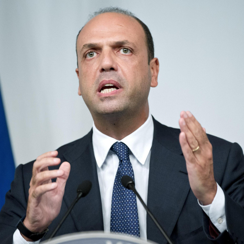Il ministro dell'Interno, Angelino Alfano