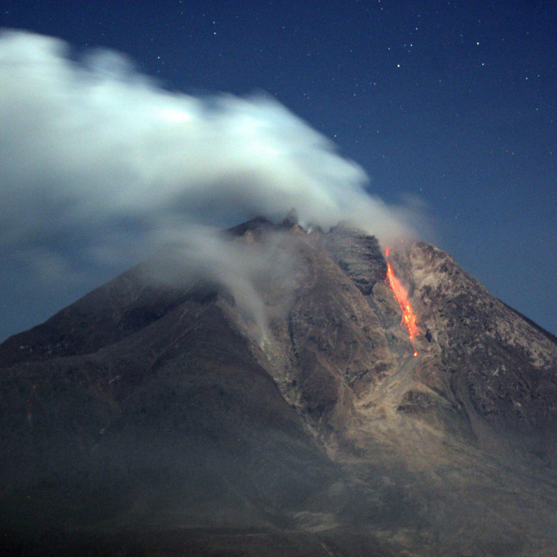 Il vulcano Sinabung