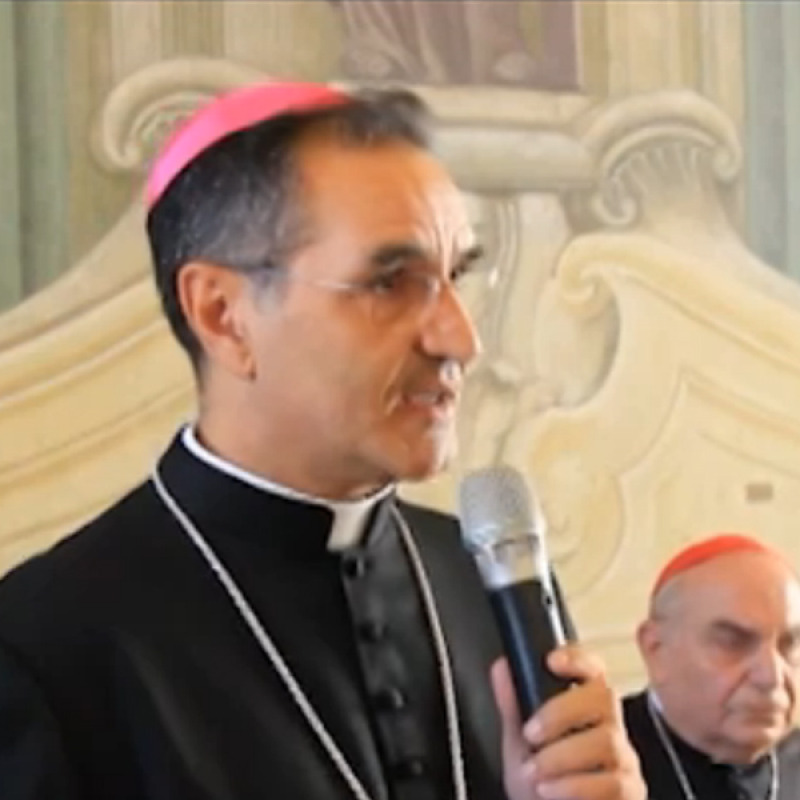 Il vescovo di Ragusa, Carmelo Cuttittta