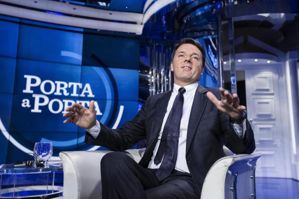 Risultati immagini per L'annuncio di Renzi.Domani a Porta a Porta