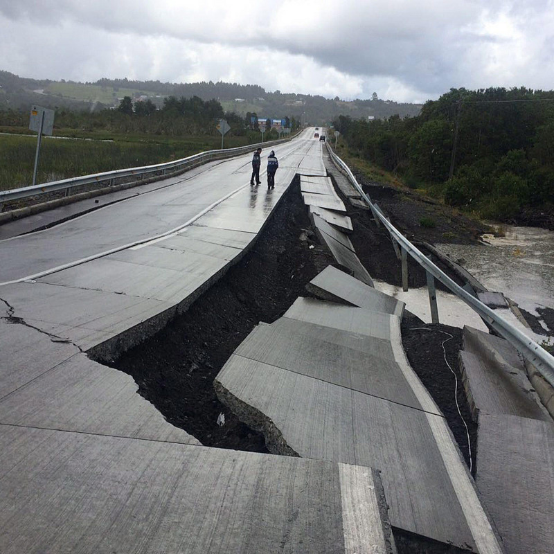 Terremoto in Cile - Fonte Ansa