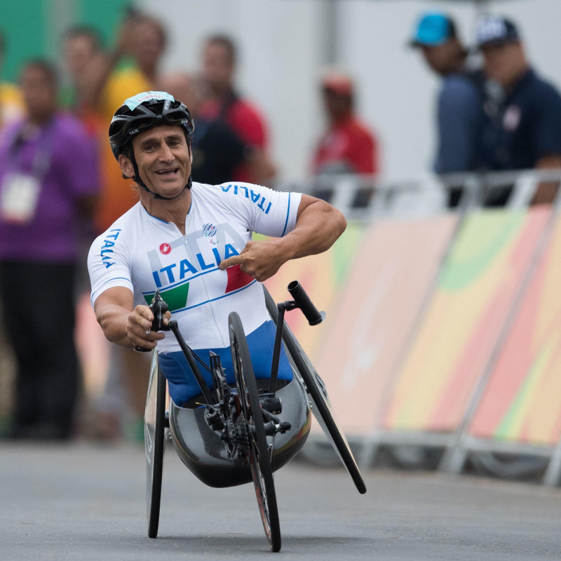 Alex Zanardi alle Paralimpiadi di Rio