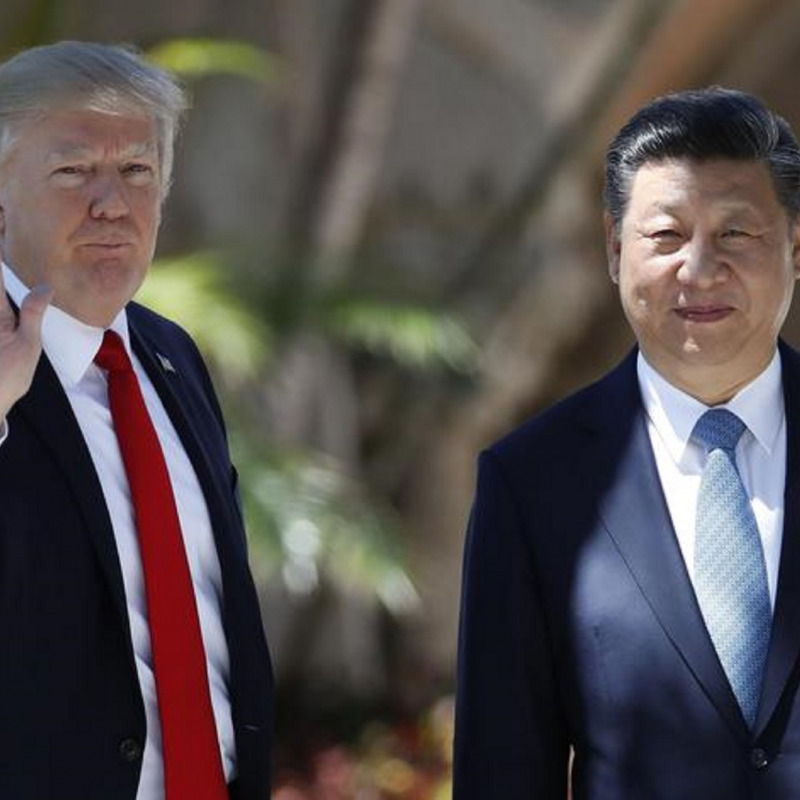 Il presidente Donald Trump e quello cinese Xi Jinping