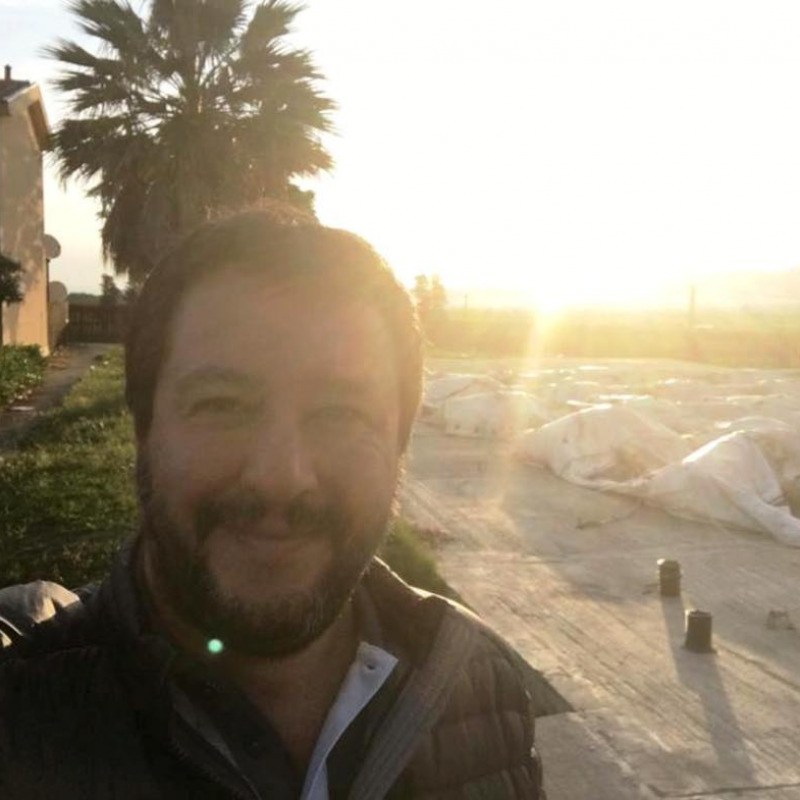 Matteo Salvini al Cara di Mineo (foto da Facebook)