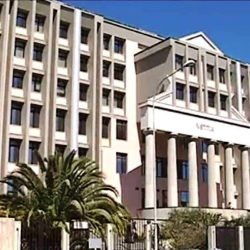 Il Palazzo di giustizia di Agrigento