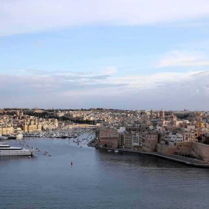Un'immagine della Valletta, Malta