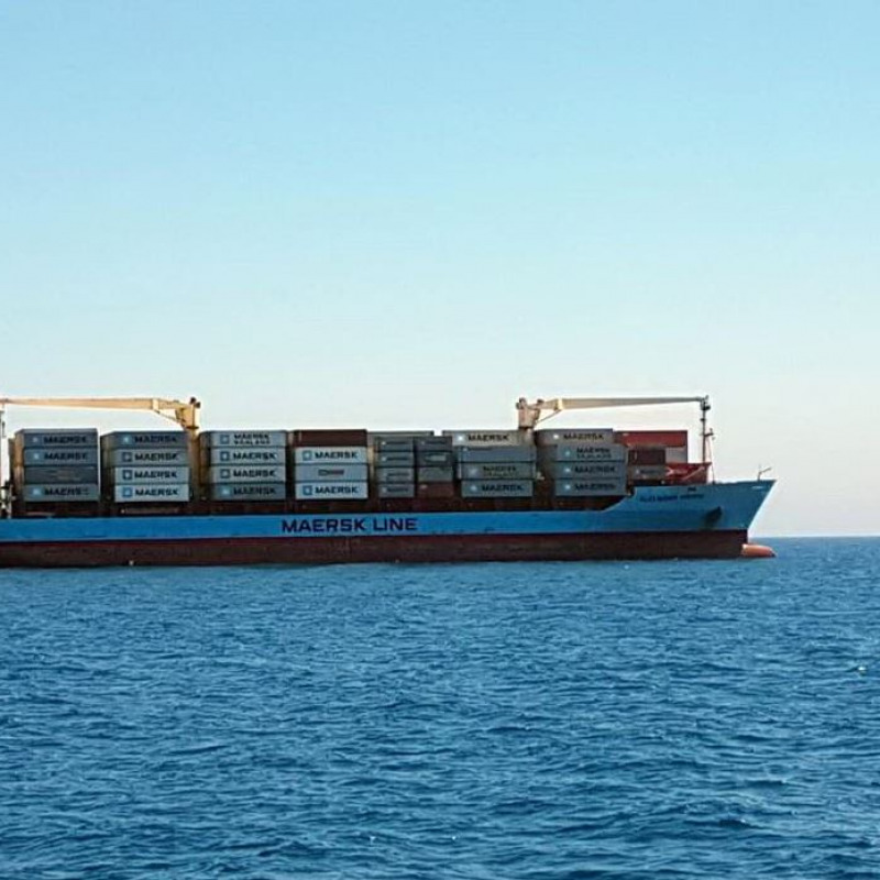 La nave cargo Alexander Maersk