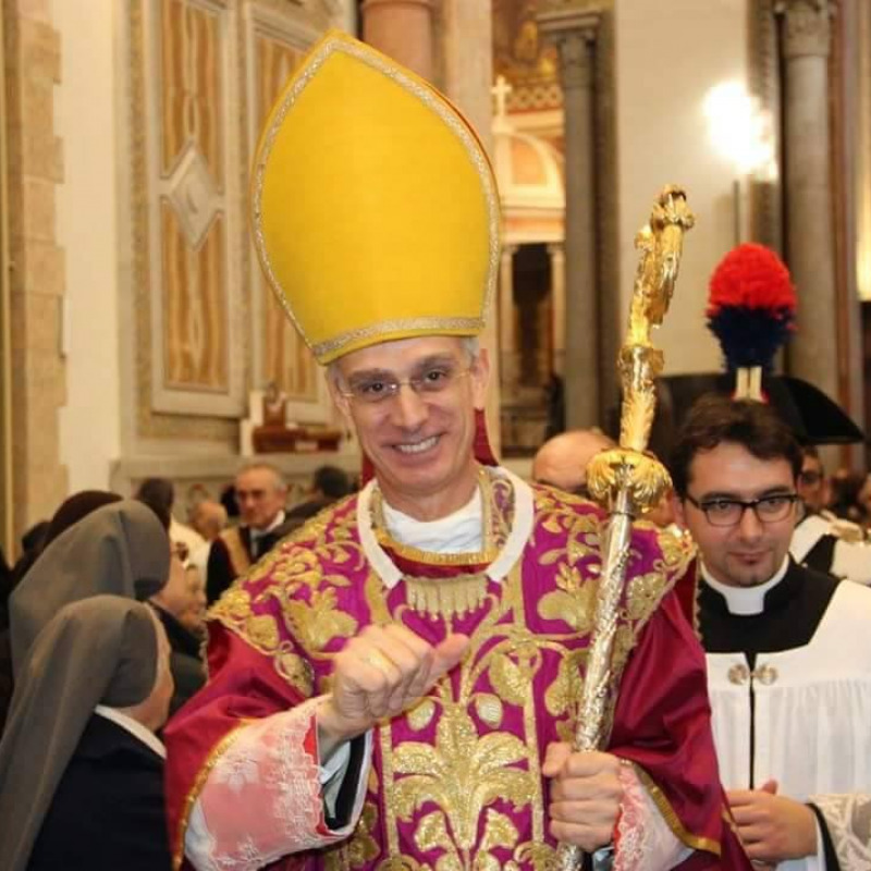 Il Vescovo di Acireale S.E. Mons. Antonino Raspanti