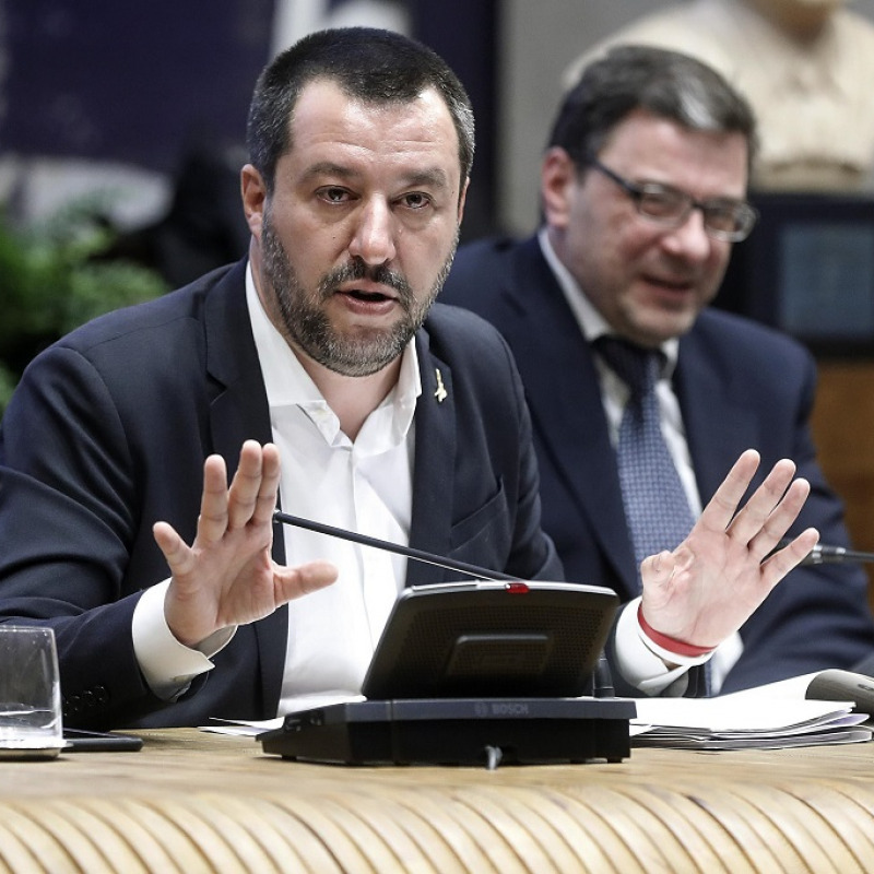 Matteo Salvini, vice premier e ministro dell'Interno