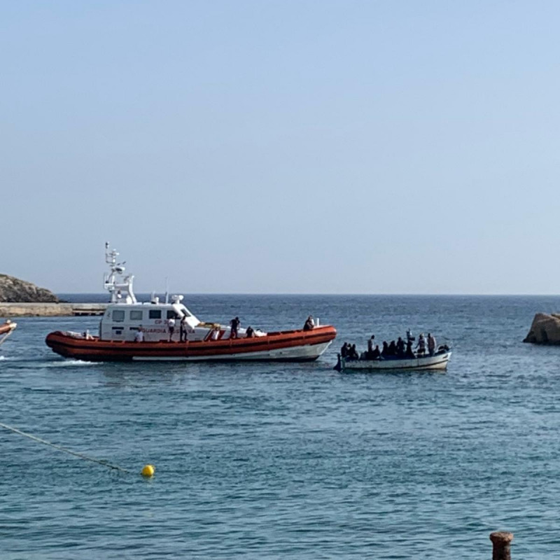 L'ultimo sbarco ieri a Lampedusa