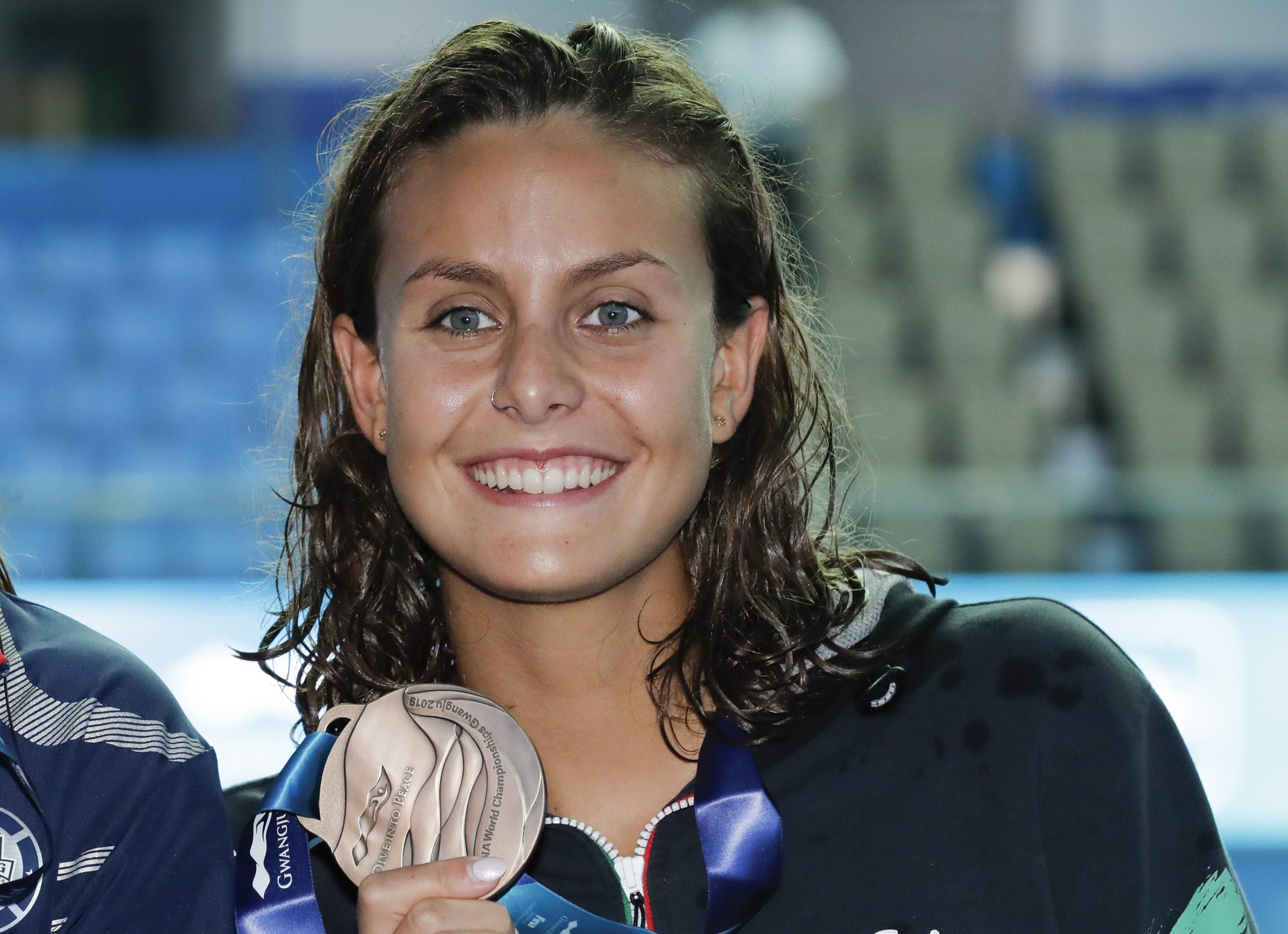 Mondiali di nuoto, bronzo di Martina Carraro nei 100 rana - Giornale di  Sicilia