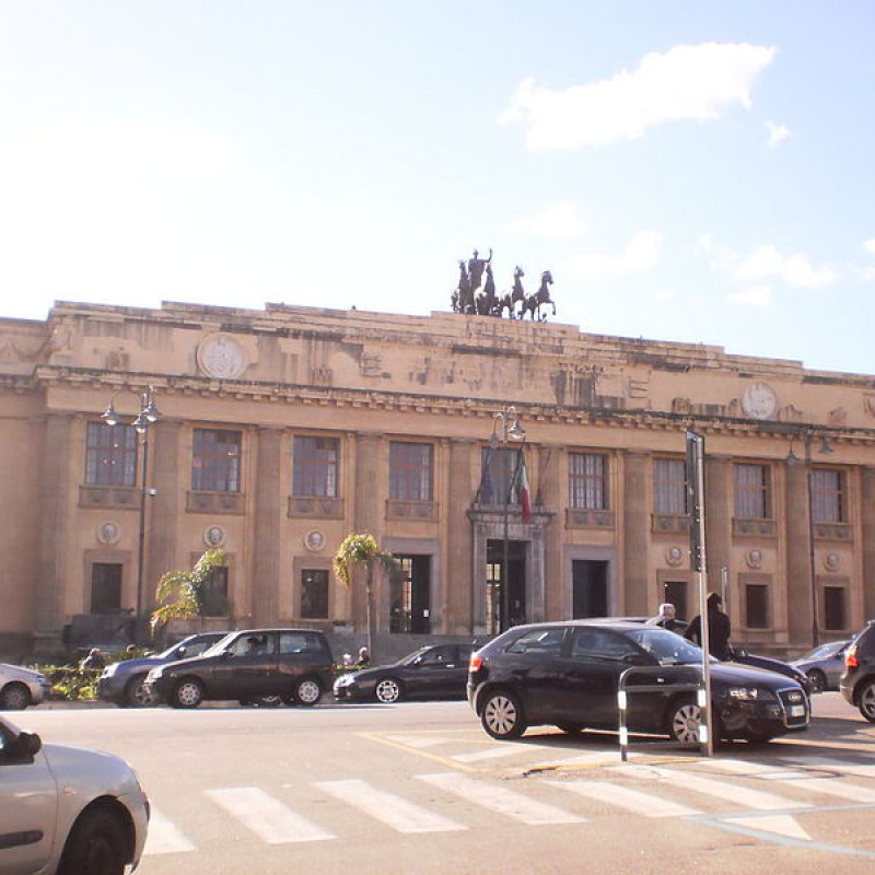 Il Palazzo di giustizia di Messina