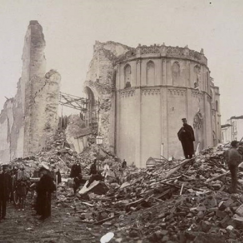 Il terremoto di Messina del 1908 (fonte: W. Von Gloeden)