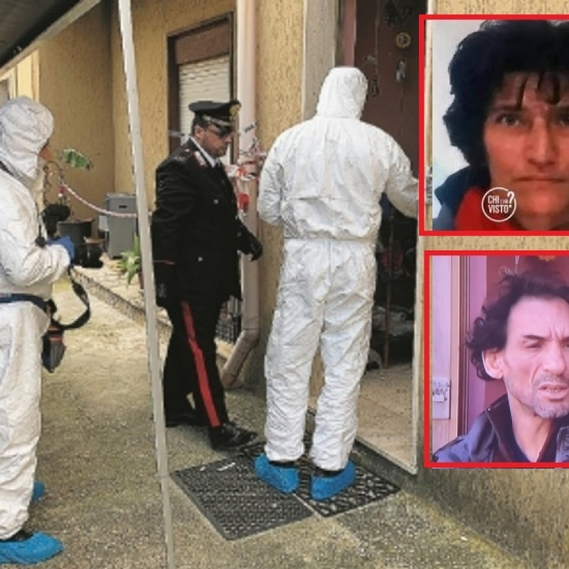 Le indagini nell'abitazione di Salemi e nei riquadri Angela Stefani e Vincenzo Caradonna