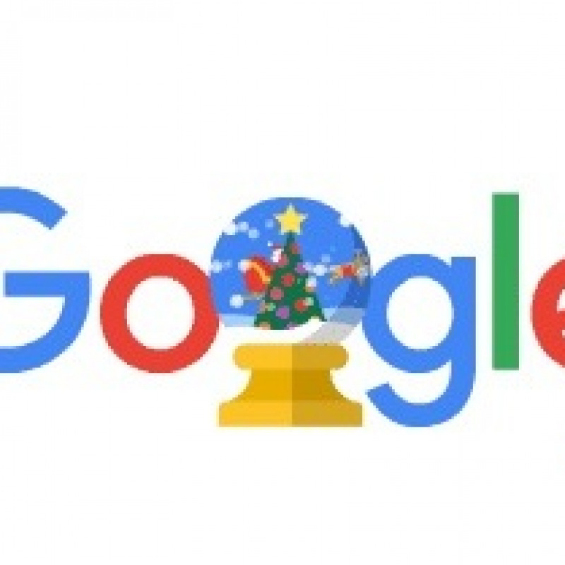 Il secondo doodle di Google dedicato alle feste di Natale