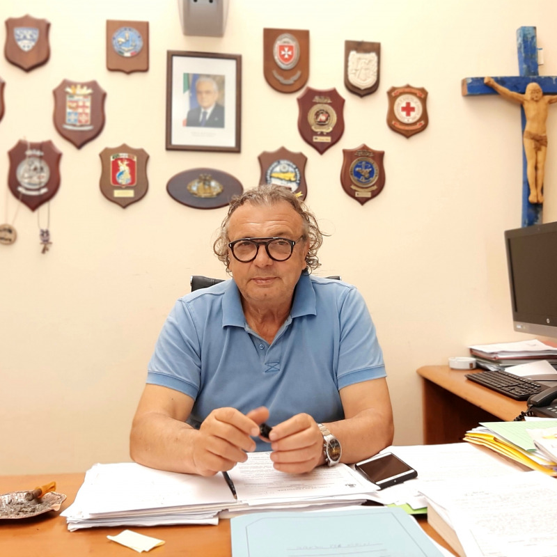 Il sindaco di Lampedusa Totò Martello