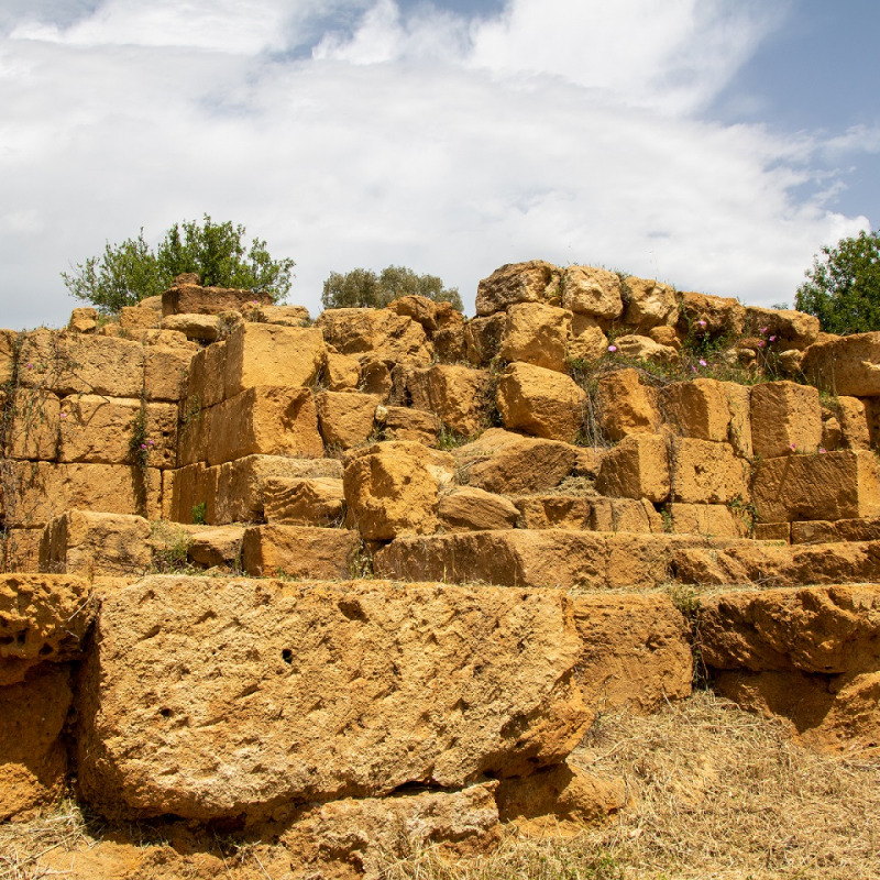 Un'immagine della Valle dei Templi di Agrigento