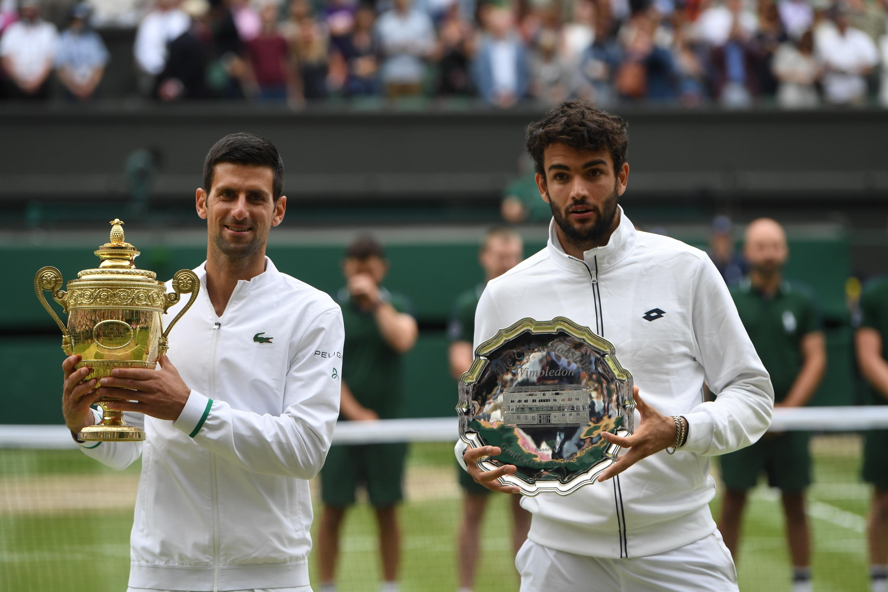 Djokovic a Wimbledon spegne il sogno di Berrettini 20esimo Slam