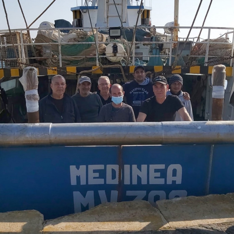 L'equipaggio del Medinea