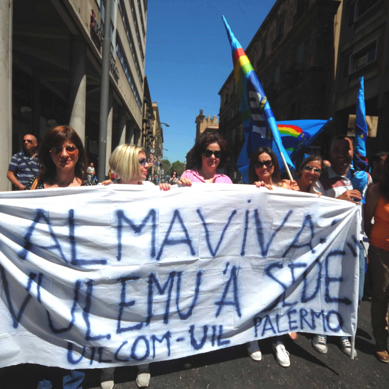 Protesta Almaviva