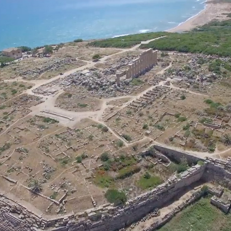 L'area archeologica di Selinunte