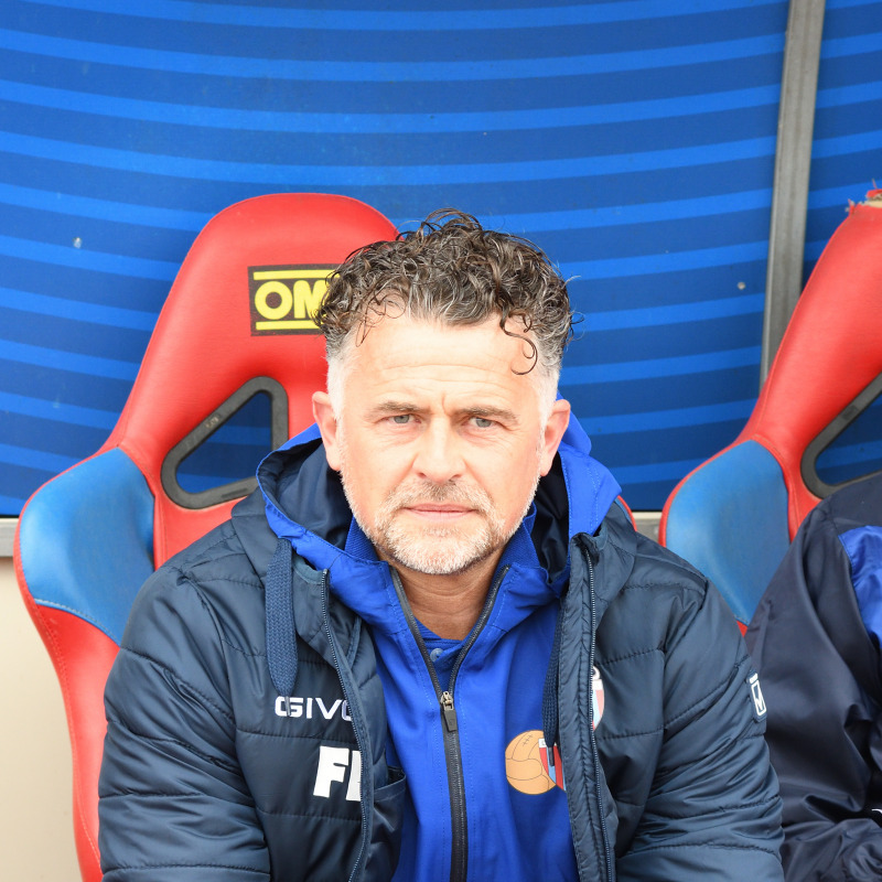 Francesco Baldini, fino a qualche giorno fa allenatore del Catania, ora guiderà il Vicenza