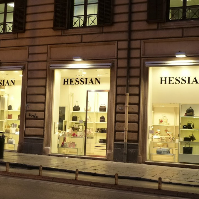 Il negozio Hessian di via Roma, a Palermo