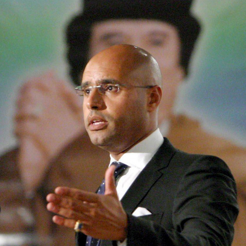 Saif al-Islam Gheddafi in un'immagine del 2009