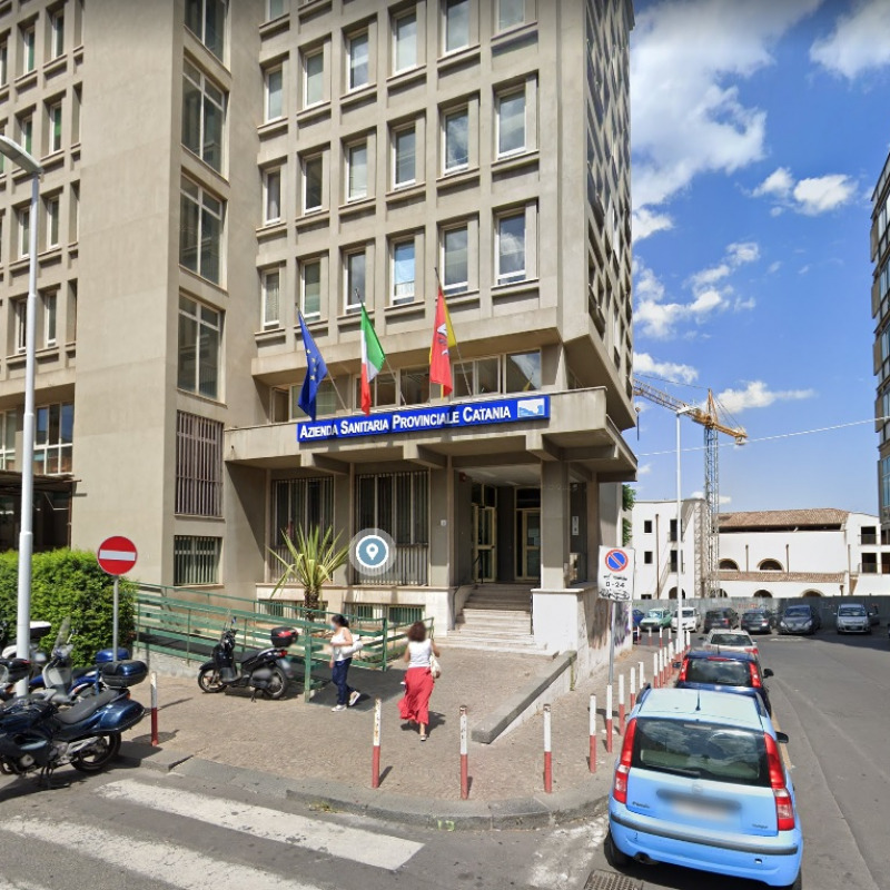 La sede dell'Asp di Catania