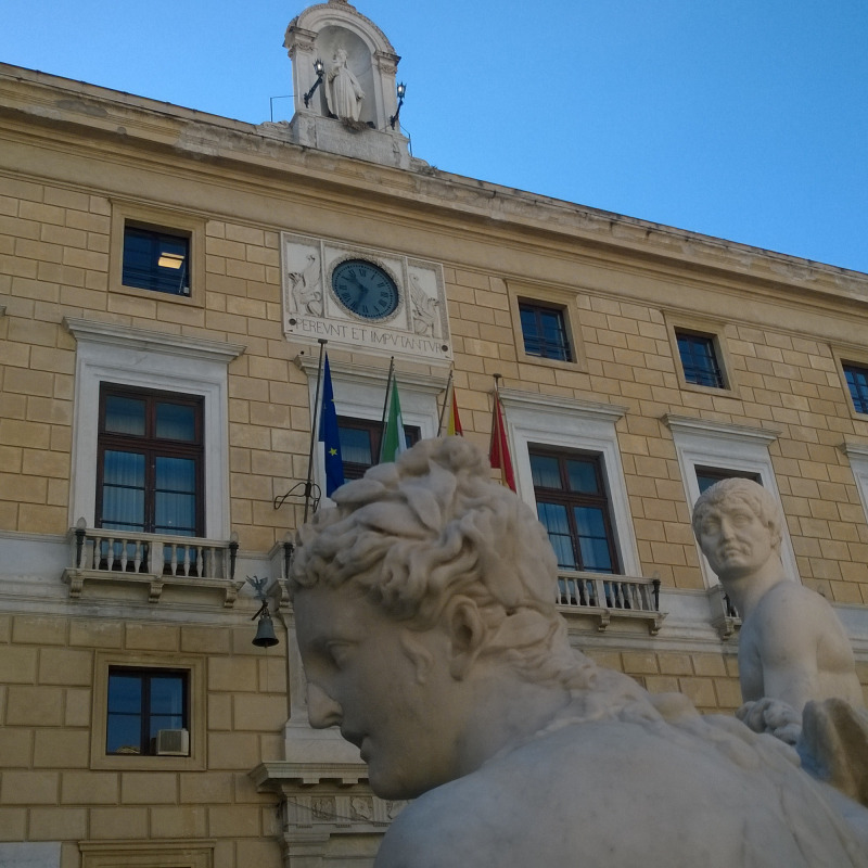 La sede del Comune di Palermo