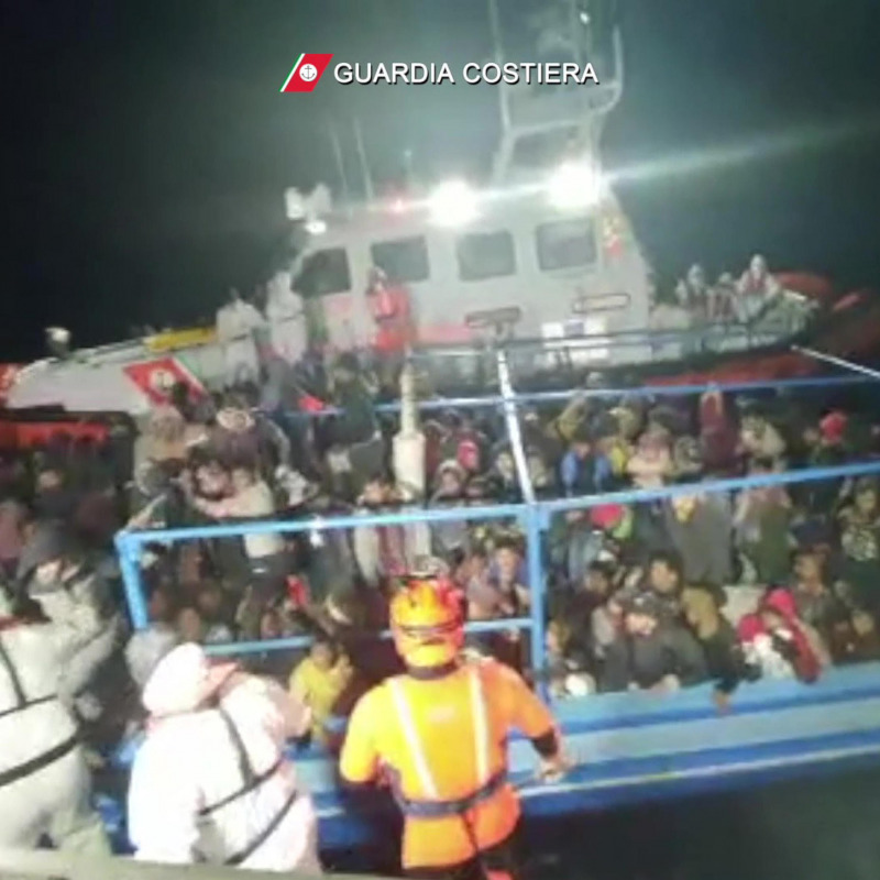I soccorso prestati la notte del 21 gennaio al largo di Lampedusa