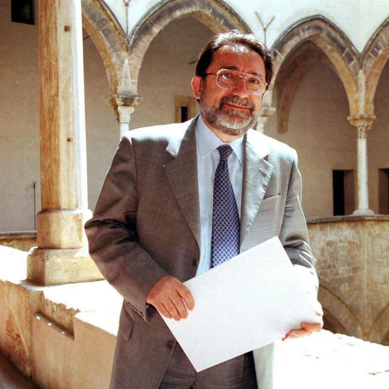 L'ex rettore dell'Università di Palermo Giuseppe Silvestri