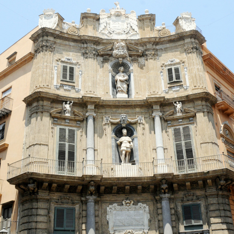 I Quattro Canti, a Palermo