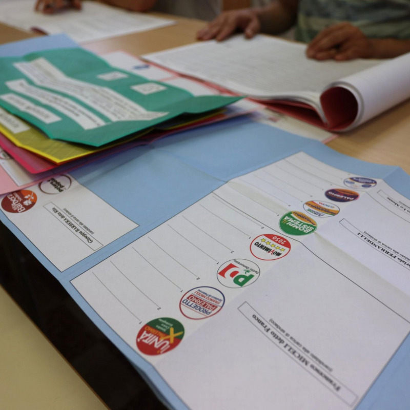 Le schede elettorali delle Amministrative a Palermo