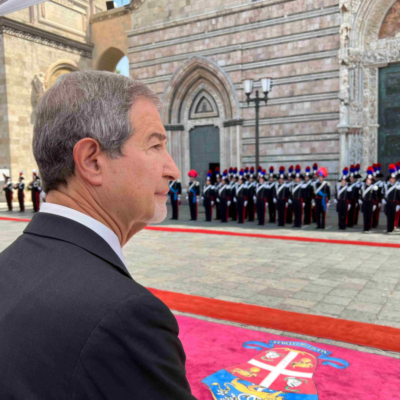 Nello Musumeci a Messina per la cerimonia del 208° anniversario della fondazione dell'Arma dei carabinieri