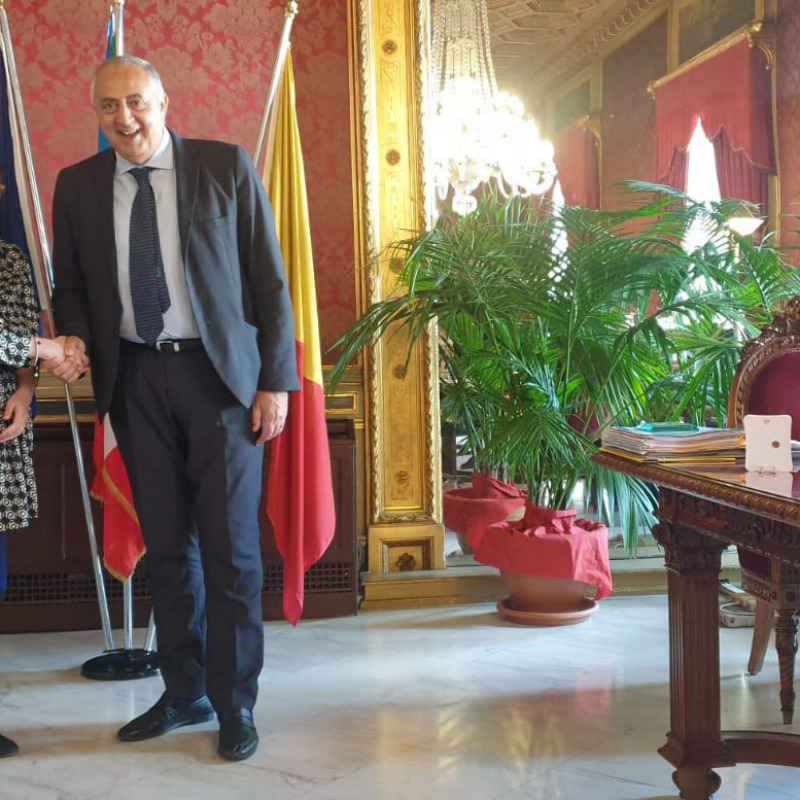Il sindaco Lagalla incontra il viceministro Castelli
