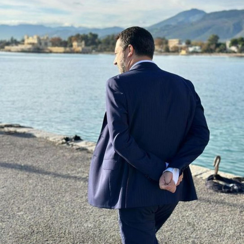 Salvini a Palermo per l'udienza sul caso Open Arms