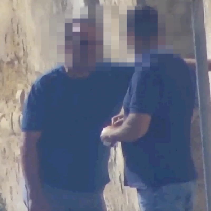 Voto di scambio politico mafioso a Petrosino, un frame del video diffuso dai carabinieri