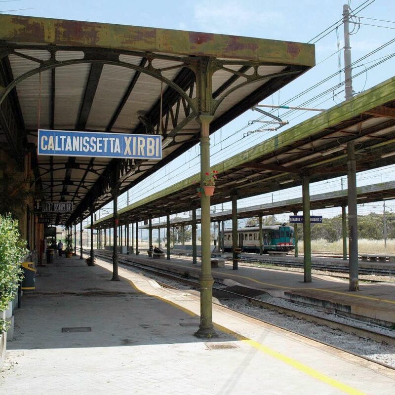 La stazione di Caltanissetta Xirbi