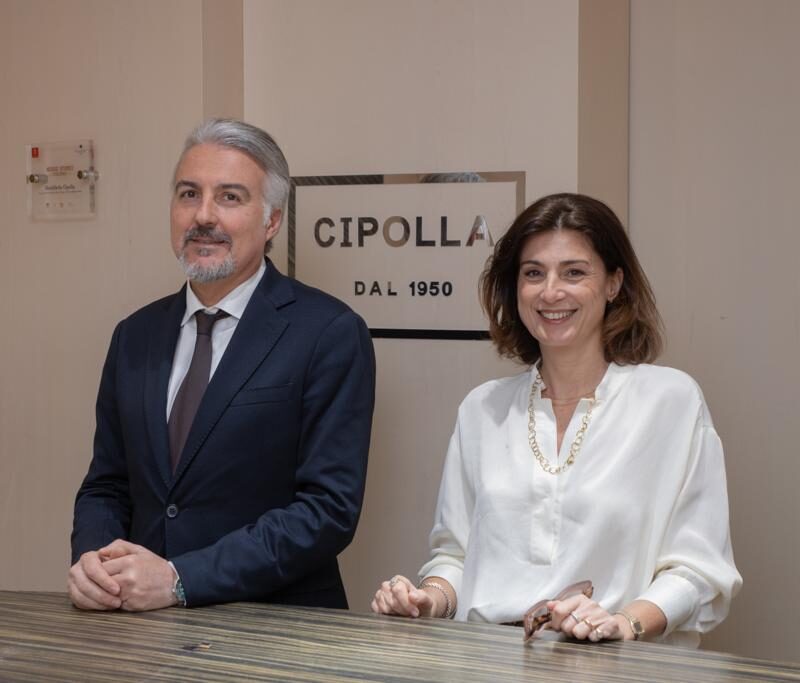 Il proprietario Cristian Cipolla e la moglie Manuela Monaco