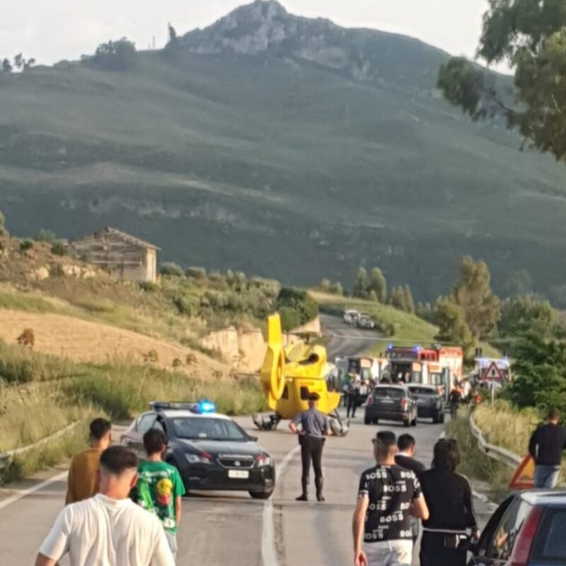 Incidente a Casteltermini (ph. siciliaonpress.com)