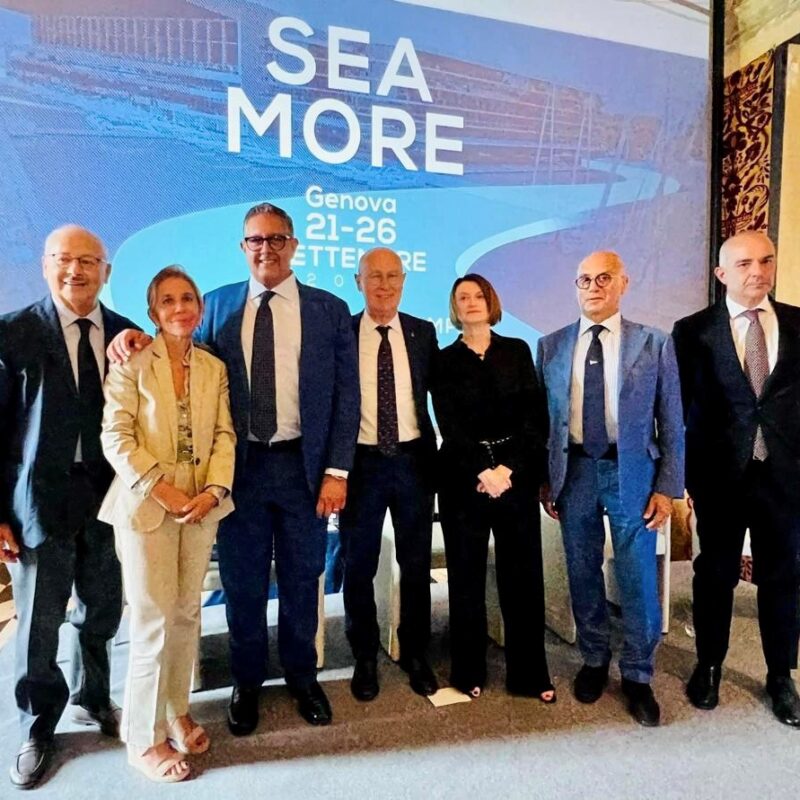La presentazione del Salone nautico di Genova