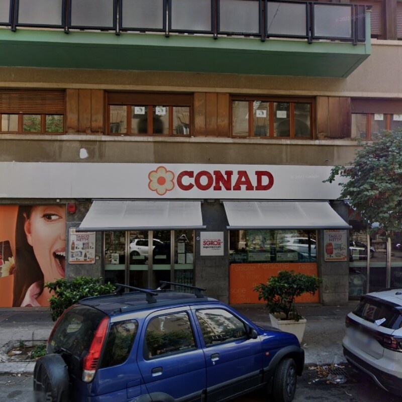 Il supermercato Conad di via Terrasanta, a Palermo