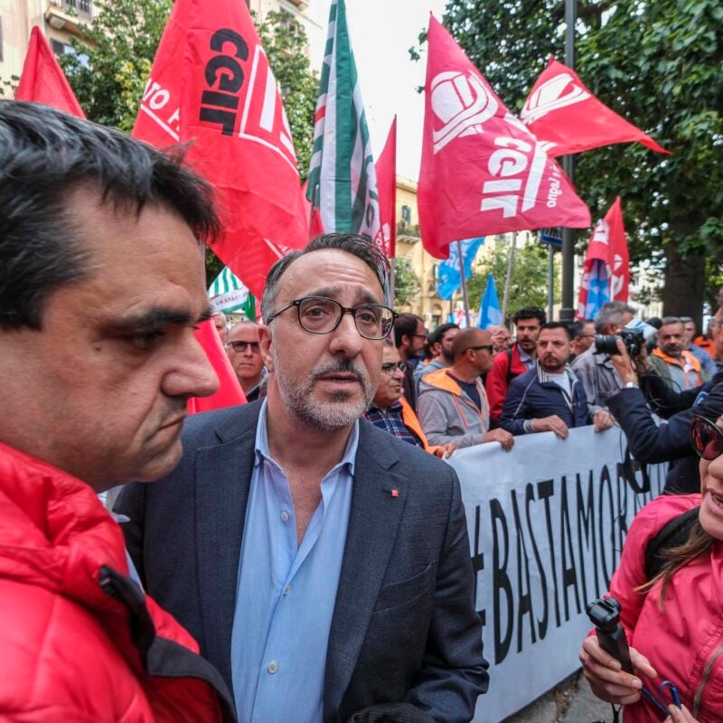 Mario Ridulfo, Cgil sciopero generale