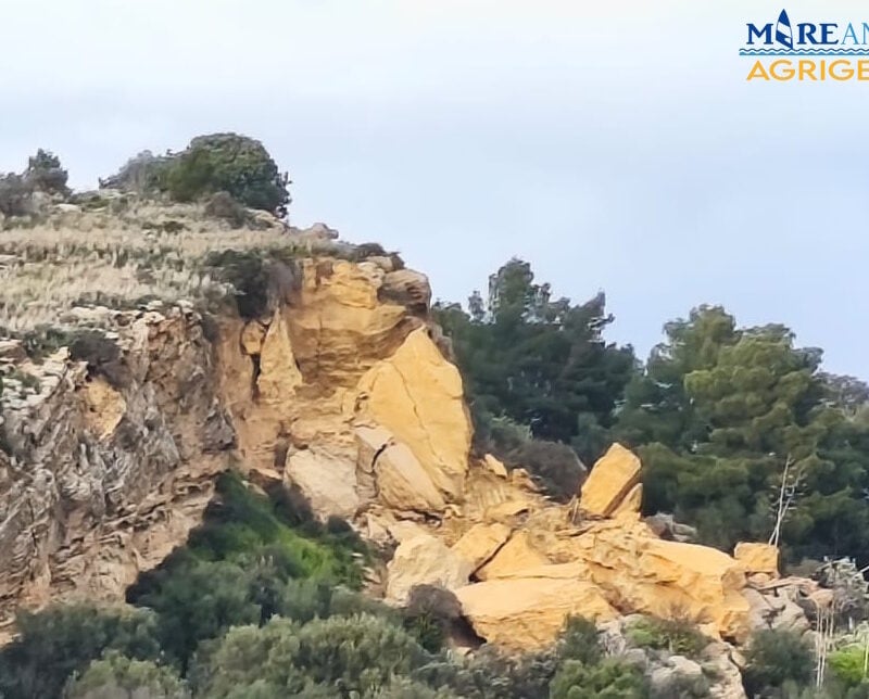 Agrigento, il crollo nella Valle dei templi: cedimento in una zona chiusa al pubblico