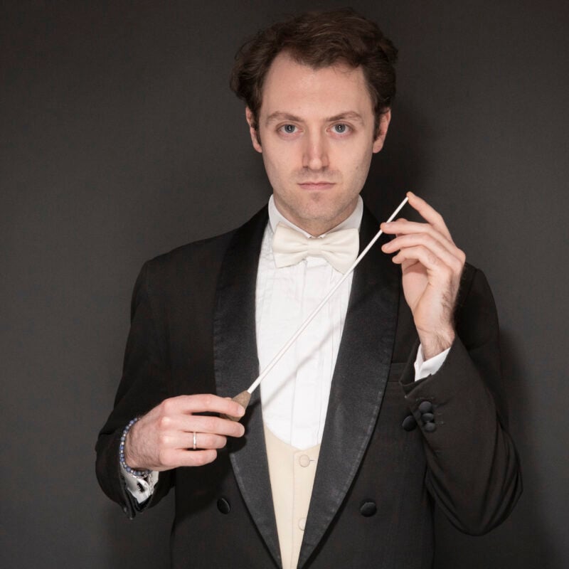 Le foto del maestro Alessandro Bonato e del pianista Peter Donohoe, in concerto al Politeama Garibaldi